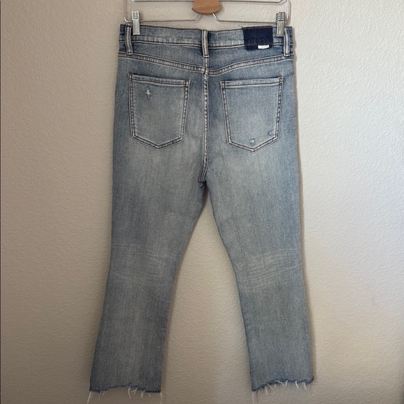 Daze Jeans Shy Girl Women's Light Blue Distressed Jeans - Picture 9 of 11